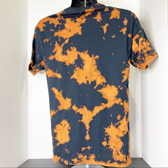 Poetic Justice Tupac 2Pac Orange Tie Dye TSHIRT - Picture 4 of 5